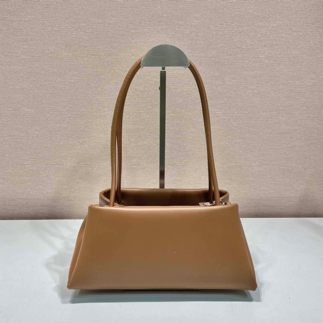 Replica Prada 1BA368 Leather mini-bag Bag Brown