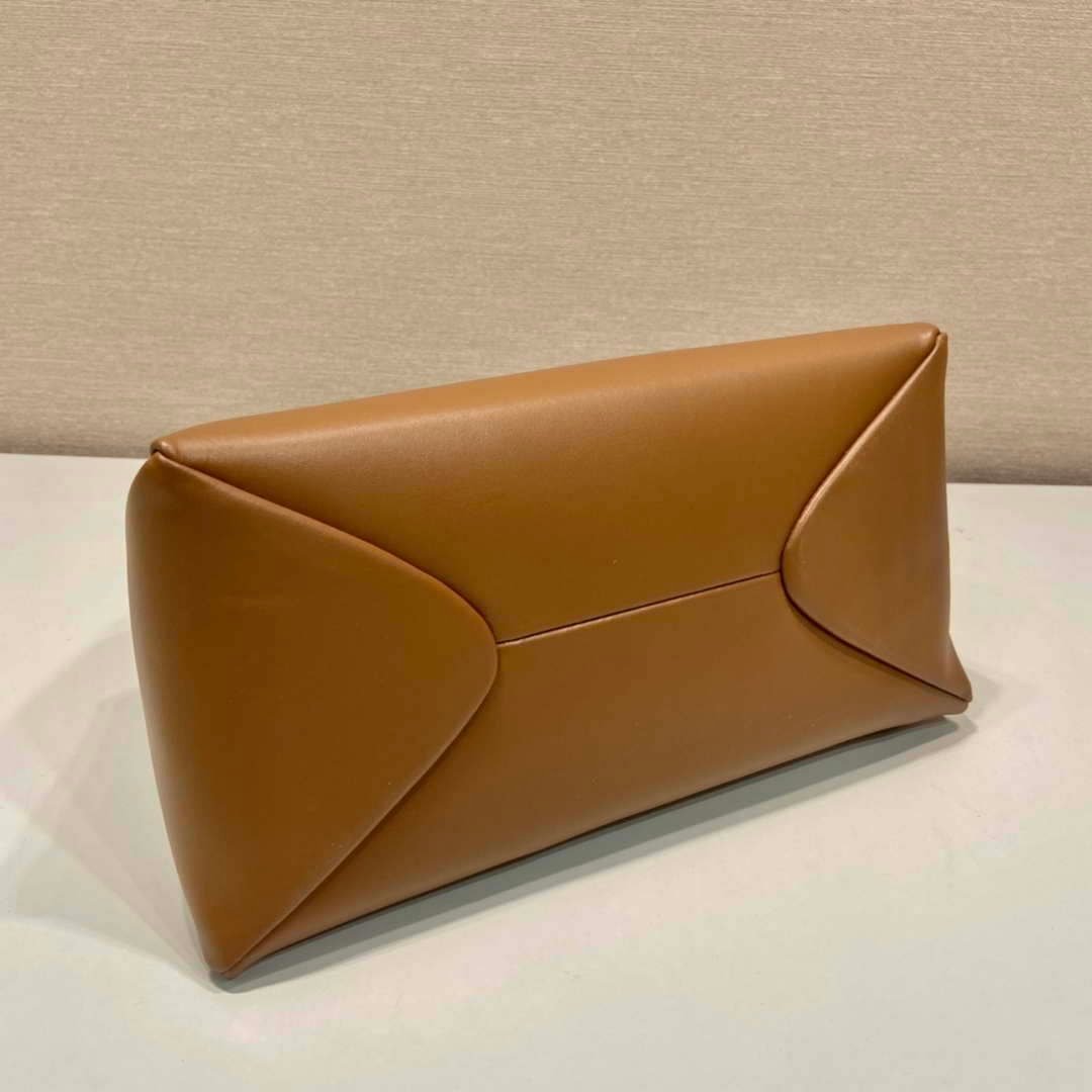Replica Prada 1BA368 Leather mini-bag Bag Brown