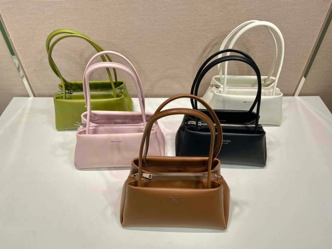 Replica Prada 1BA368 Leather mini-bag Bag Brown
