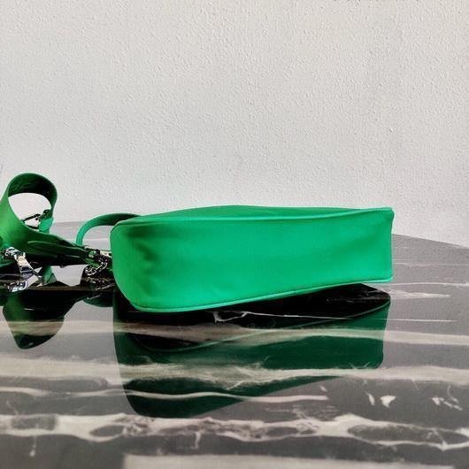Replica Prada 1BH204 Prada Re-Edition 2005 Nylon Bag Green