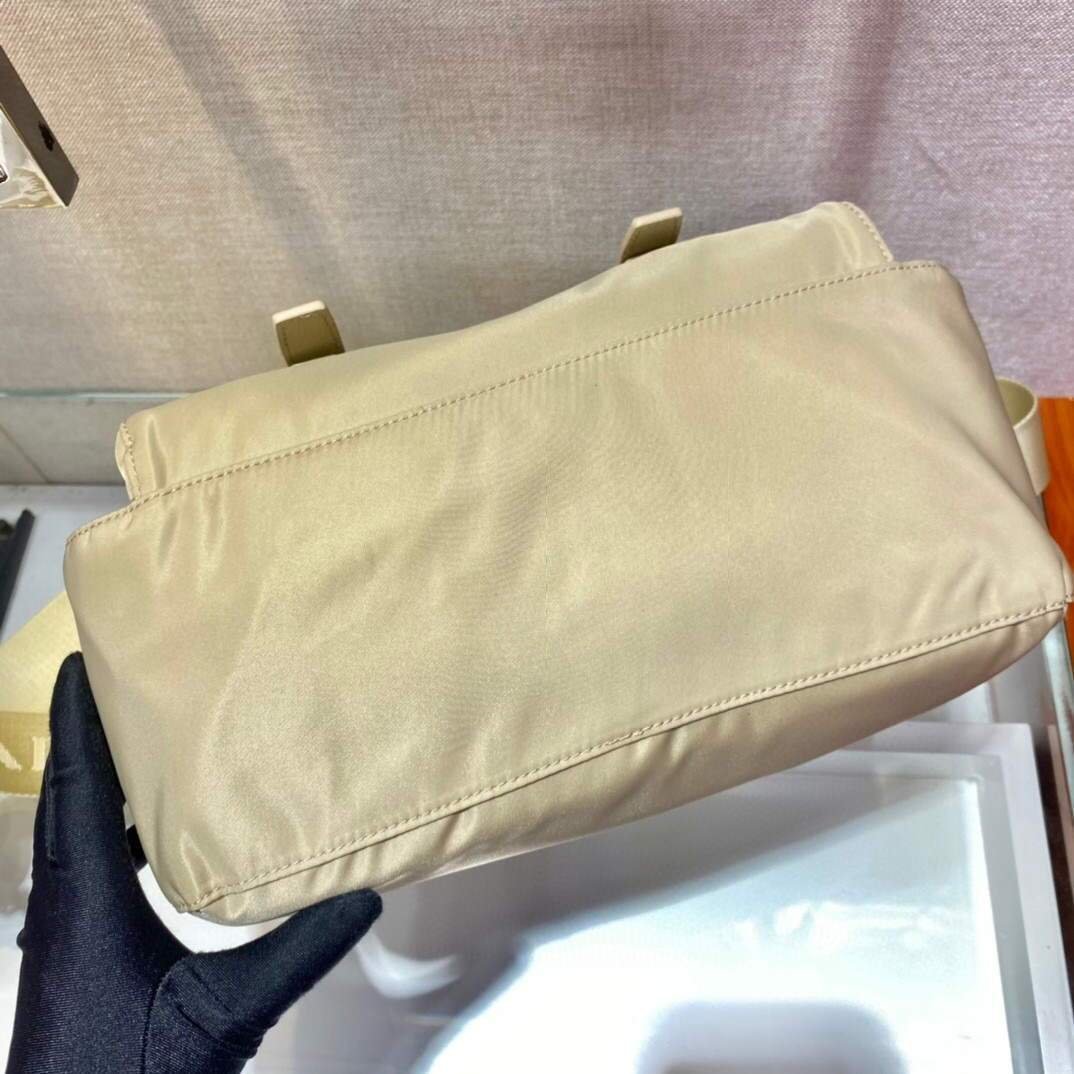 Replica Prada Medium Nylon Shoulder Bag 1BD671 Apricot