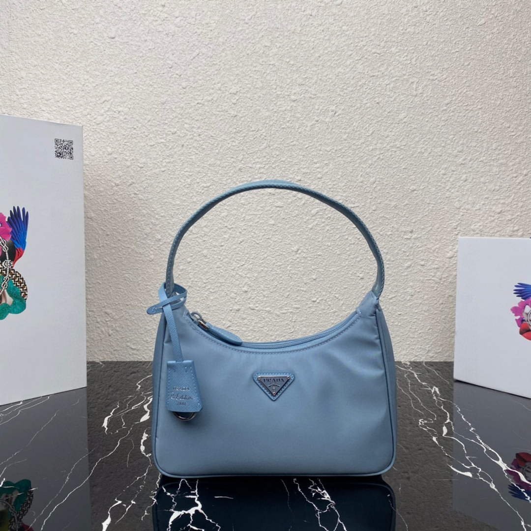 Replica Prada 1NE515 Re-Nylon Re-Edition 2000 mini-bag Blue