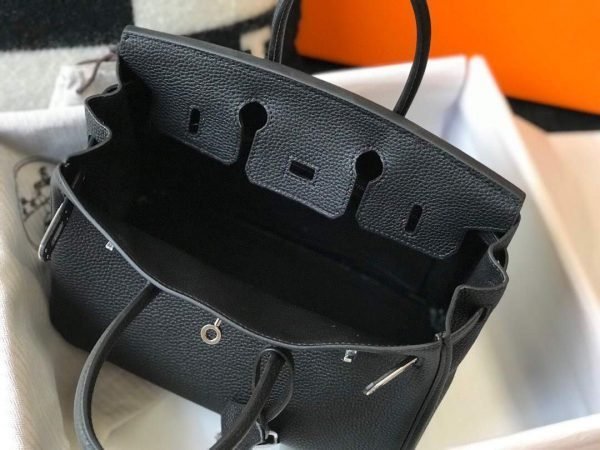 Replica Hermes Birkin Designer Tote Bag Togo Leather 28334 Black