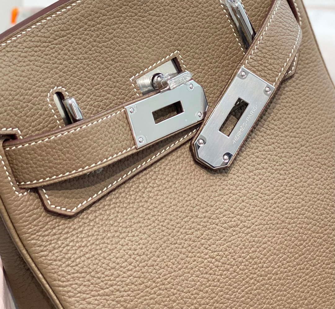 Replica Hermes H083591CK89 Hac a Dos GM backpack Elephant gray