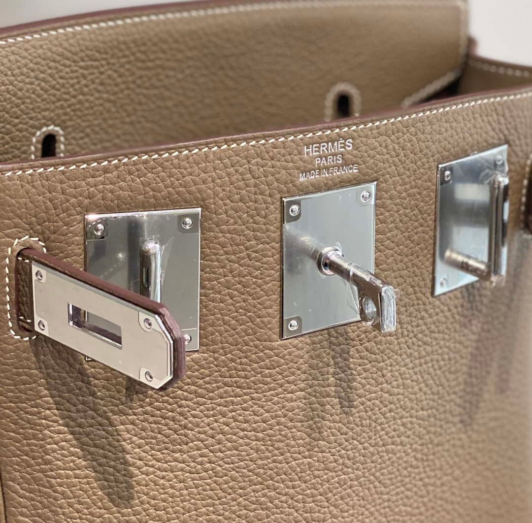 Replica Hermes H083591CK89 Hac a Dos GM backpack Elephant gray