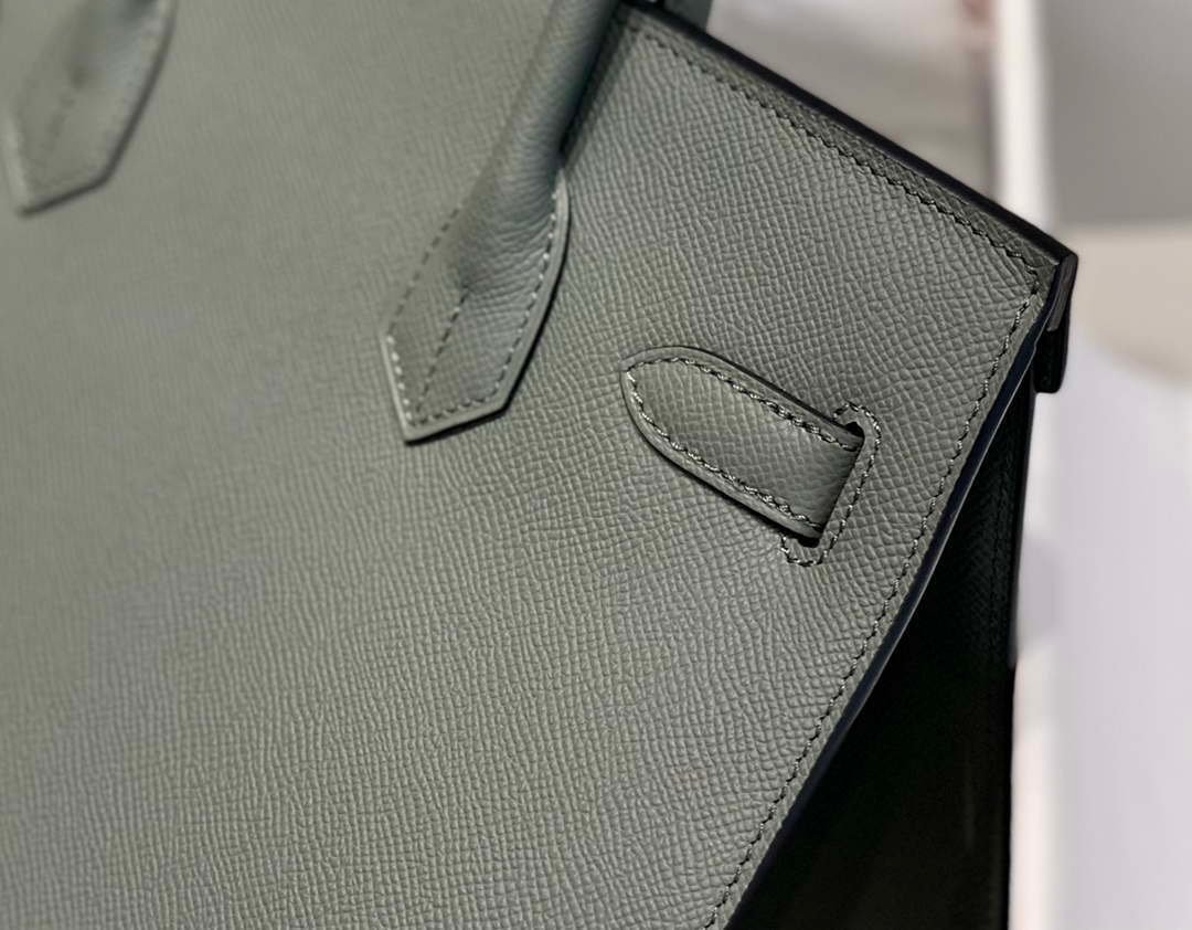Replica Hermes Birkin Designer Tote Bag Epsom Leather 28370 Almond Green