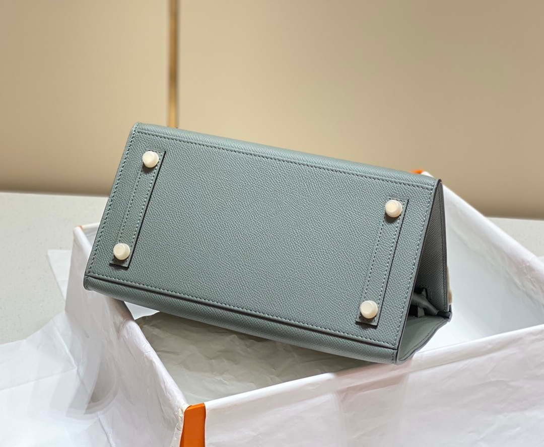 Replica Hermes Birkin Designer Tote Bag Epsom Leather 28370 Almond Green