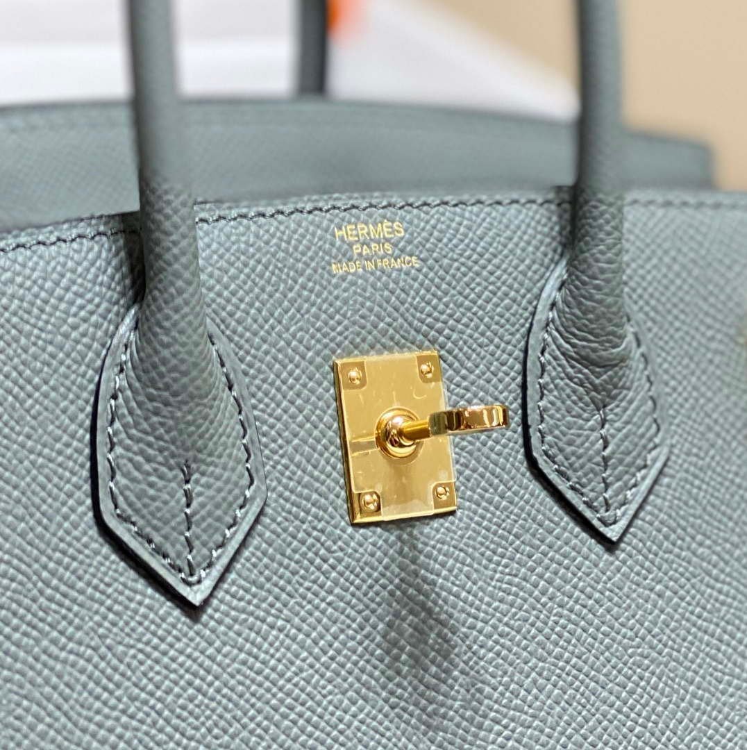 Replica Hermes Birkin Designer Tote Bag Epsom Leather 28370 Almond Green