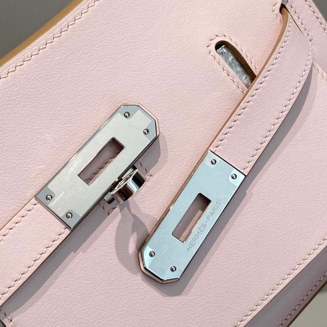 Replica Hermes 316413 Jyspiere Leather Hermes bags Pink H900916