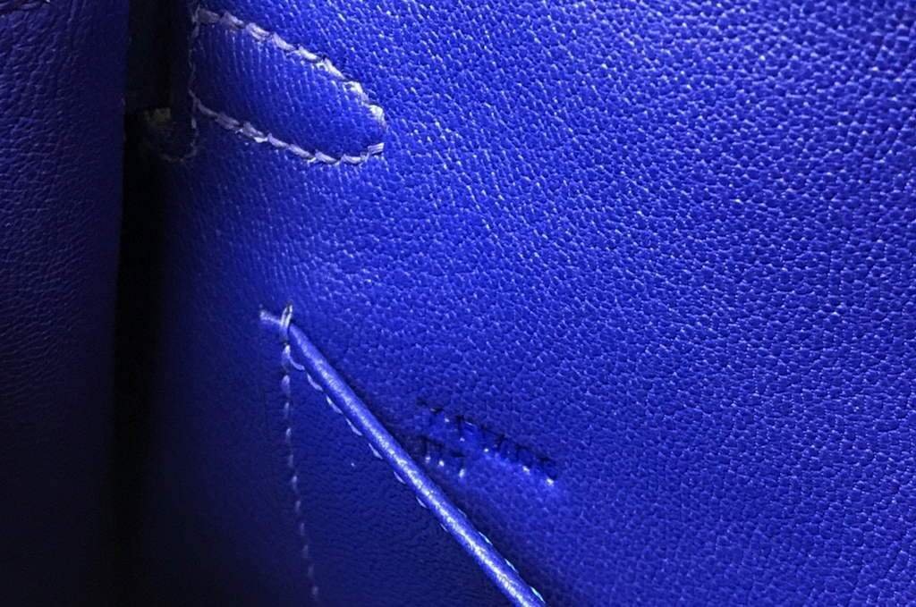 Replica Hermes Kelly Bag Hermes 19CM Epsom Shoulder Mini Bag Dark Blue 20475