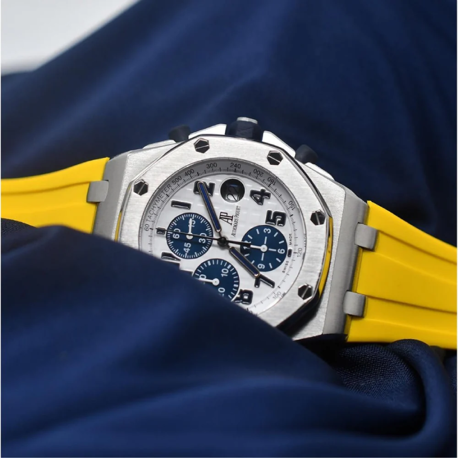Audemars Piguet – Royal Oak – Rubber Strap – Yellow