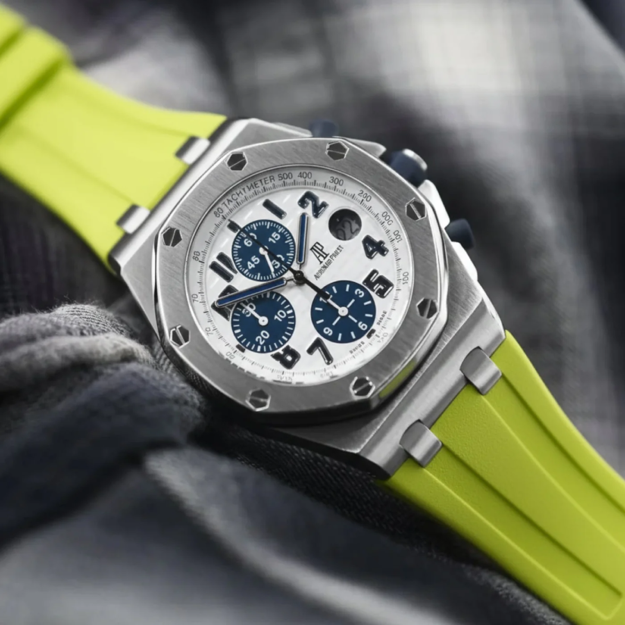 Audemars Piguet – Royal Oak – Rubber Strap – Green