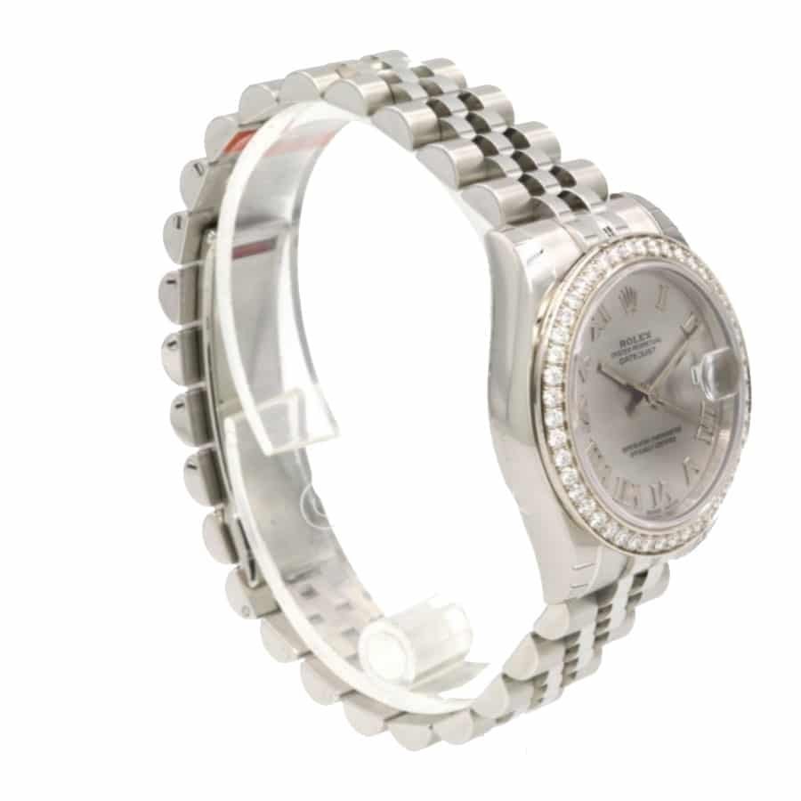 Rolex Datejust 279166 Platinum Automatic Grey With Diamond Dial Jubilee Replica